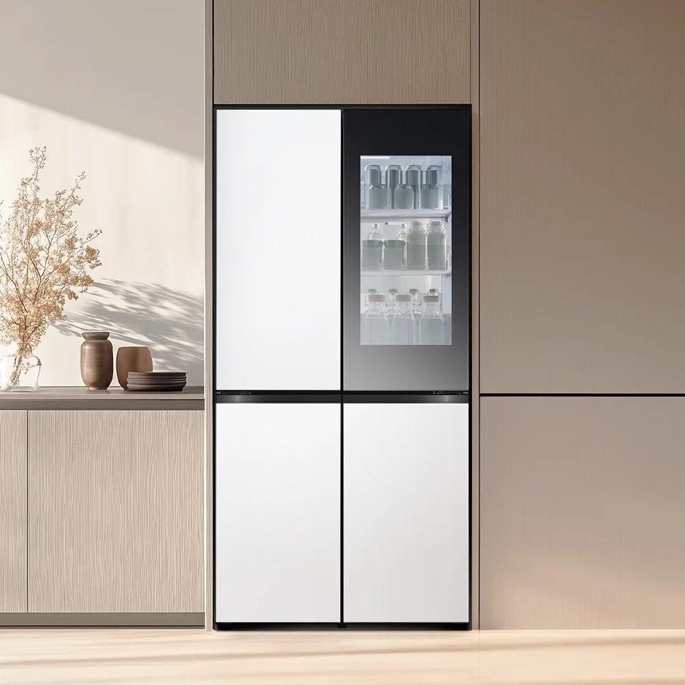 LG 디오스 오브제컬렉션 STEM 베이직 냉장고 Fit & Max (노크온)