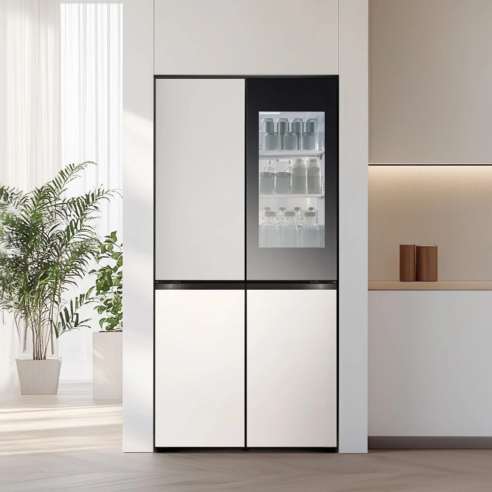 LG 디오스 오브제컬렉션 STEM 베이직 냉장고 Fit & Max (노크온)