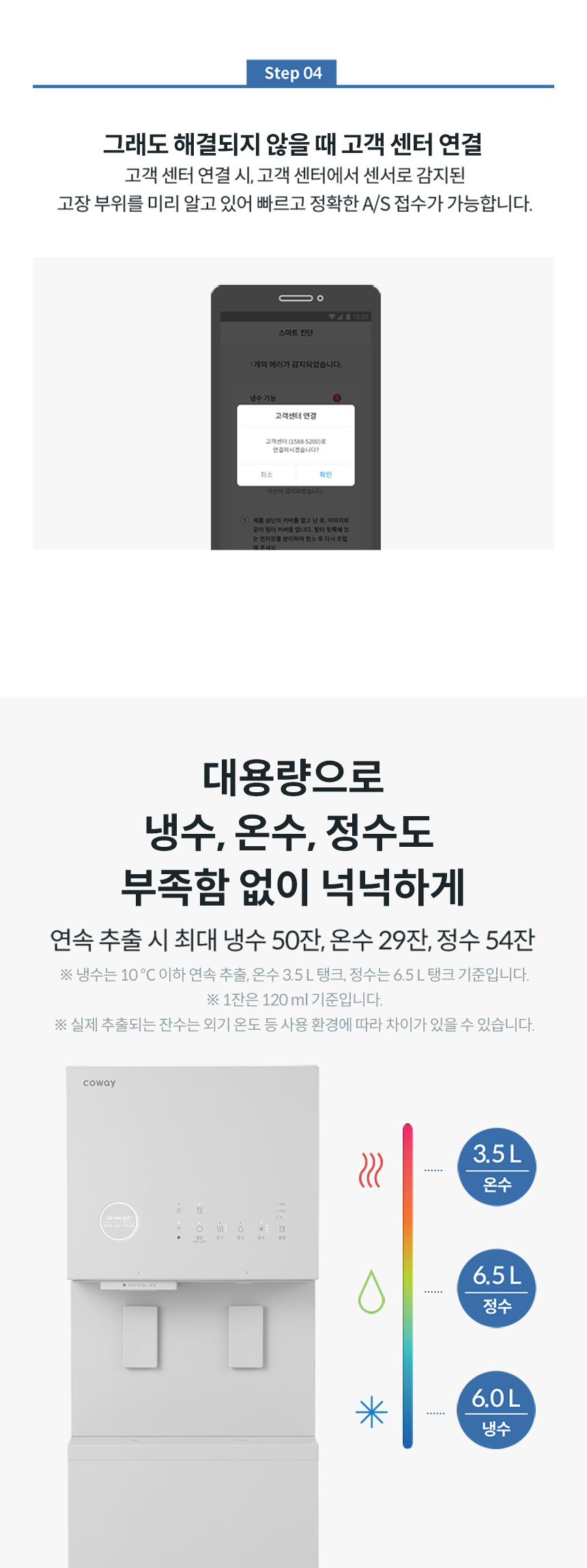코웨이 CHPI-5810L 코웨이 프라임 아이스 맥스 스탠드 상세이미지 12