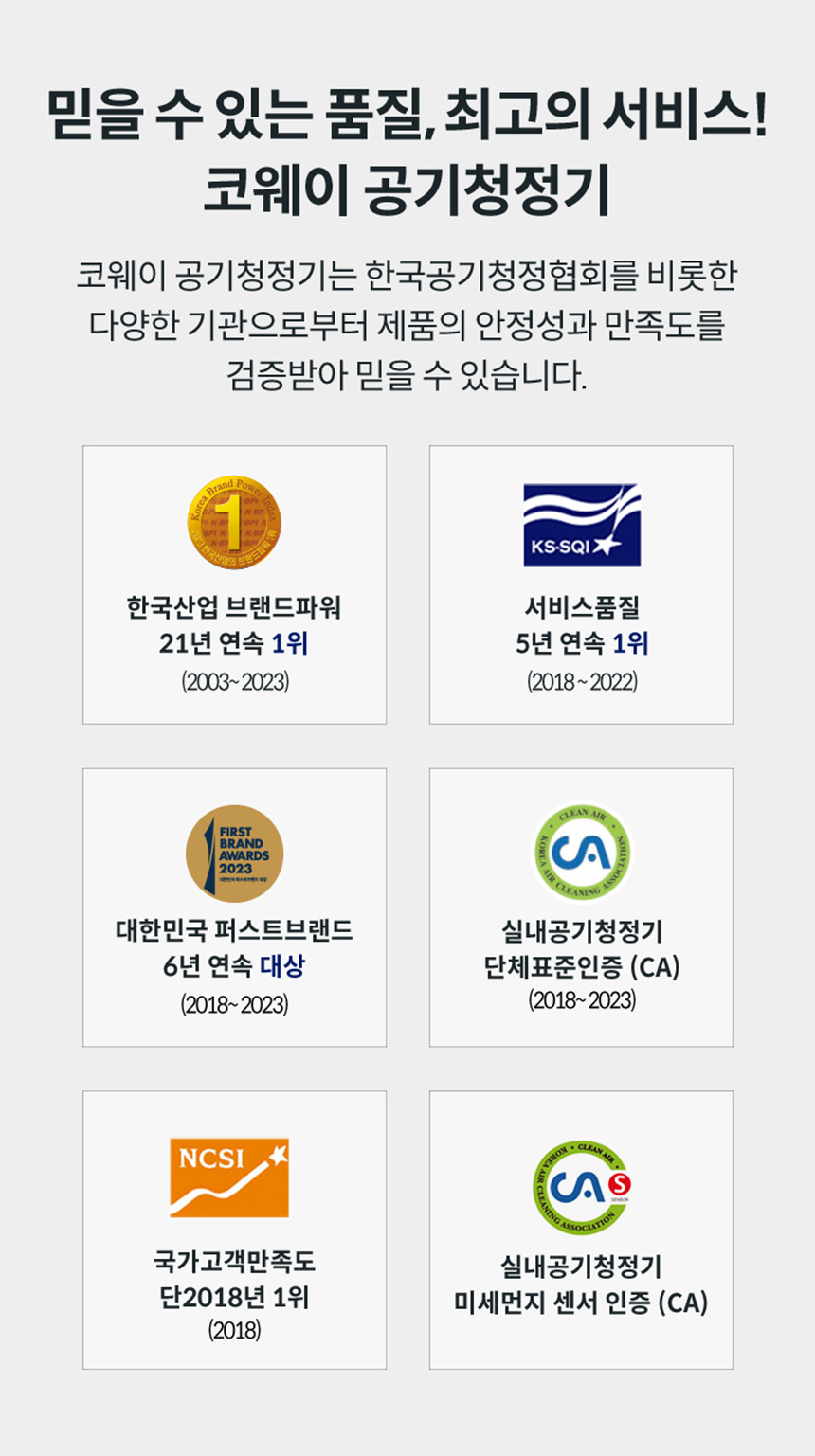 코웨이 AP-1623M 코웨이 노블 공기청정기2 상세이미지 37