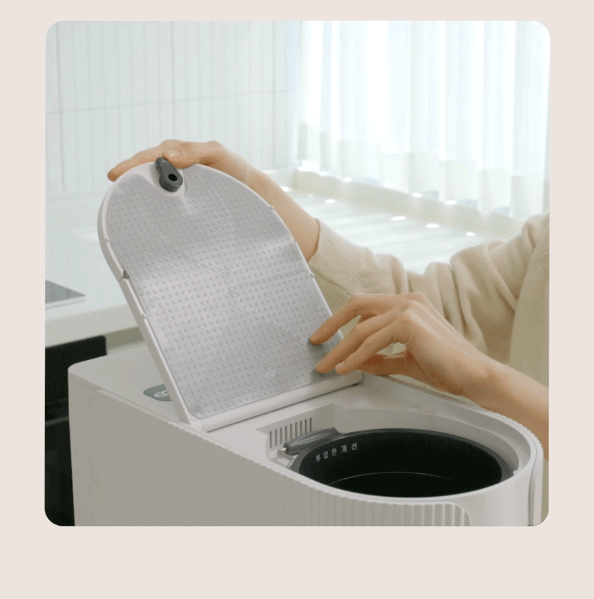 SUS-2L1A_에코체 2L 가정용 친환경 음식물처리기 마블로즈골드_5번째 상세정보 동양렌탈 SUS-2L1A 에코체 2L 가정용 친환경 음식물처리기 마블로즈골드 상세이미지 6