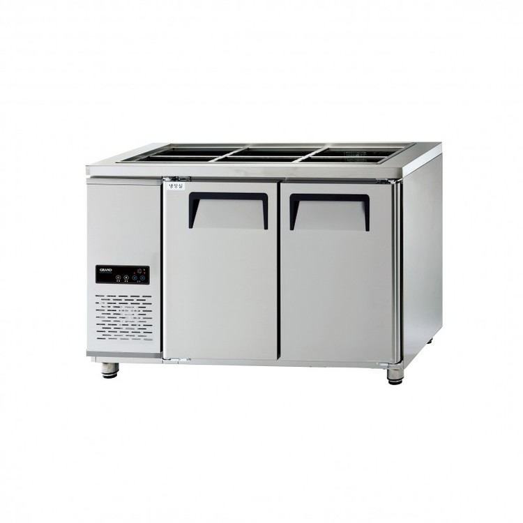 동양렌탈 GWFM-120RBT 그랜드우성 업소용 간냉식 4자 올냉장 찬밧트 반찬 냉장고 제품 이미지