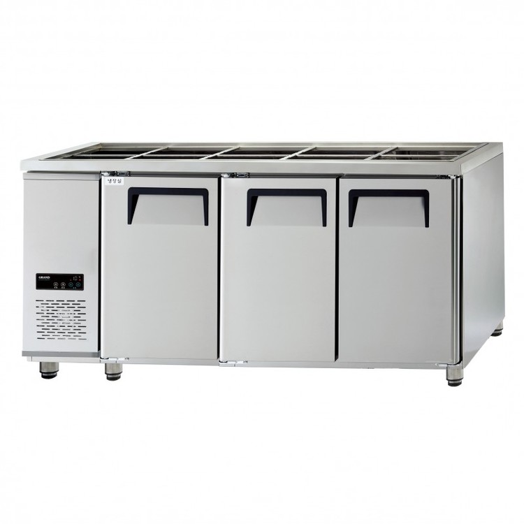 동양렌탈 GWFM-180RBT 그랜드우성 업소용 간냉식 6자 올냉장 찬밧트 반찬 냉장고 제품 이미지