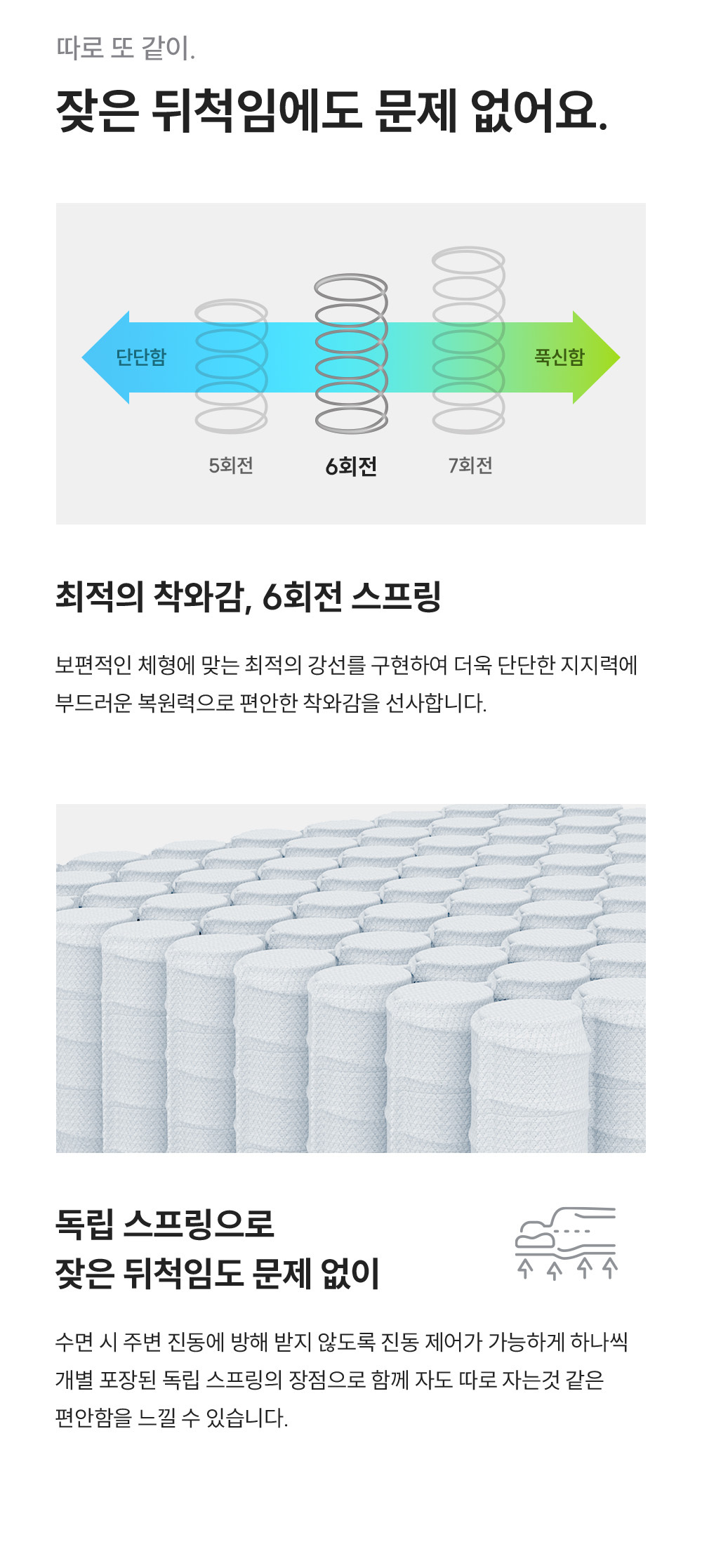 쿠쿠 CRM-B01HEMK 레스티노 매트리스 상세이미지 8