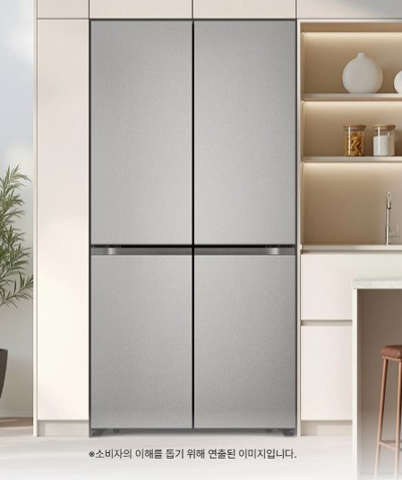 LG 디오스 AI 오브제컬렉션 STEM 베이직 냉장고 Fit & Max 635L