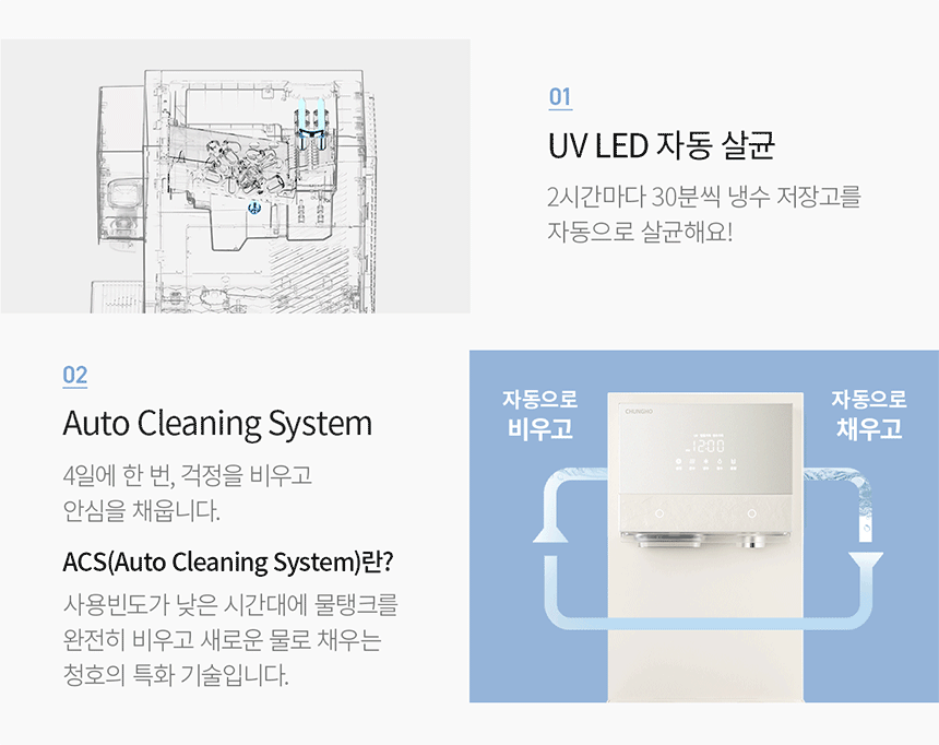청호나이스 WI-60C80511M 얼음냉정수기 아이스트리플리 상세이미지 12