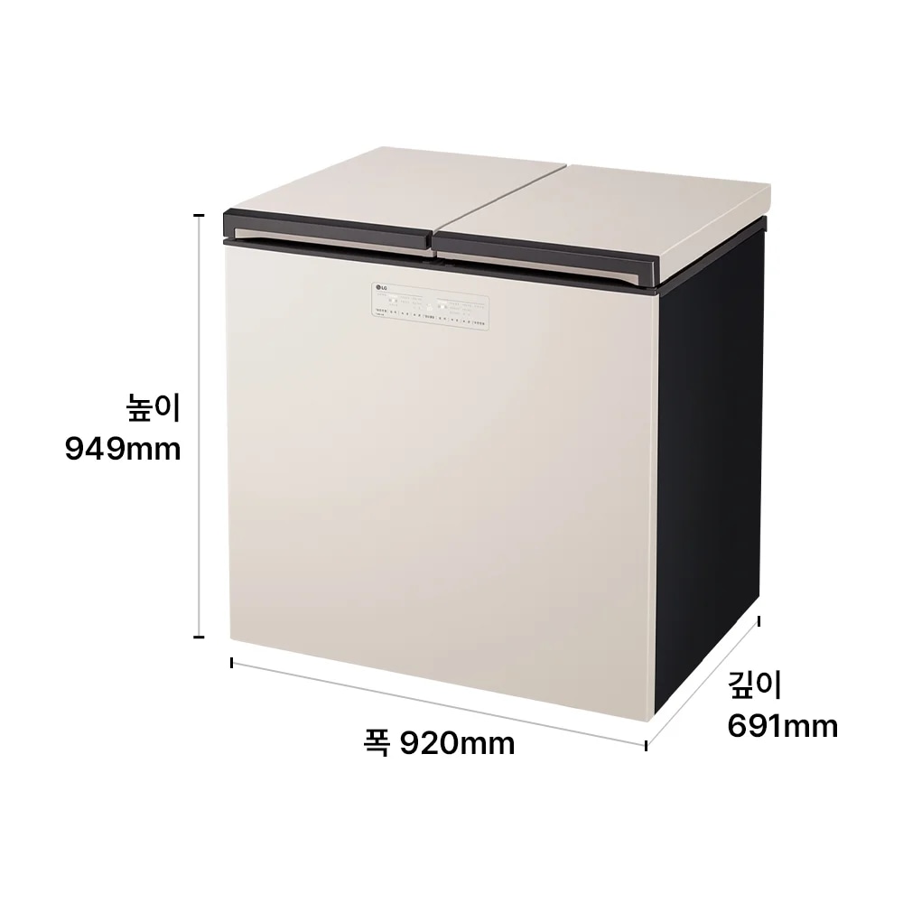 LG전자 z225mee151 LG 디오스 오브제컬렉션 김치톡톡 제품 이미지 4