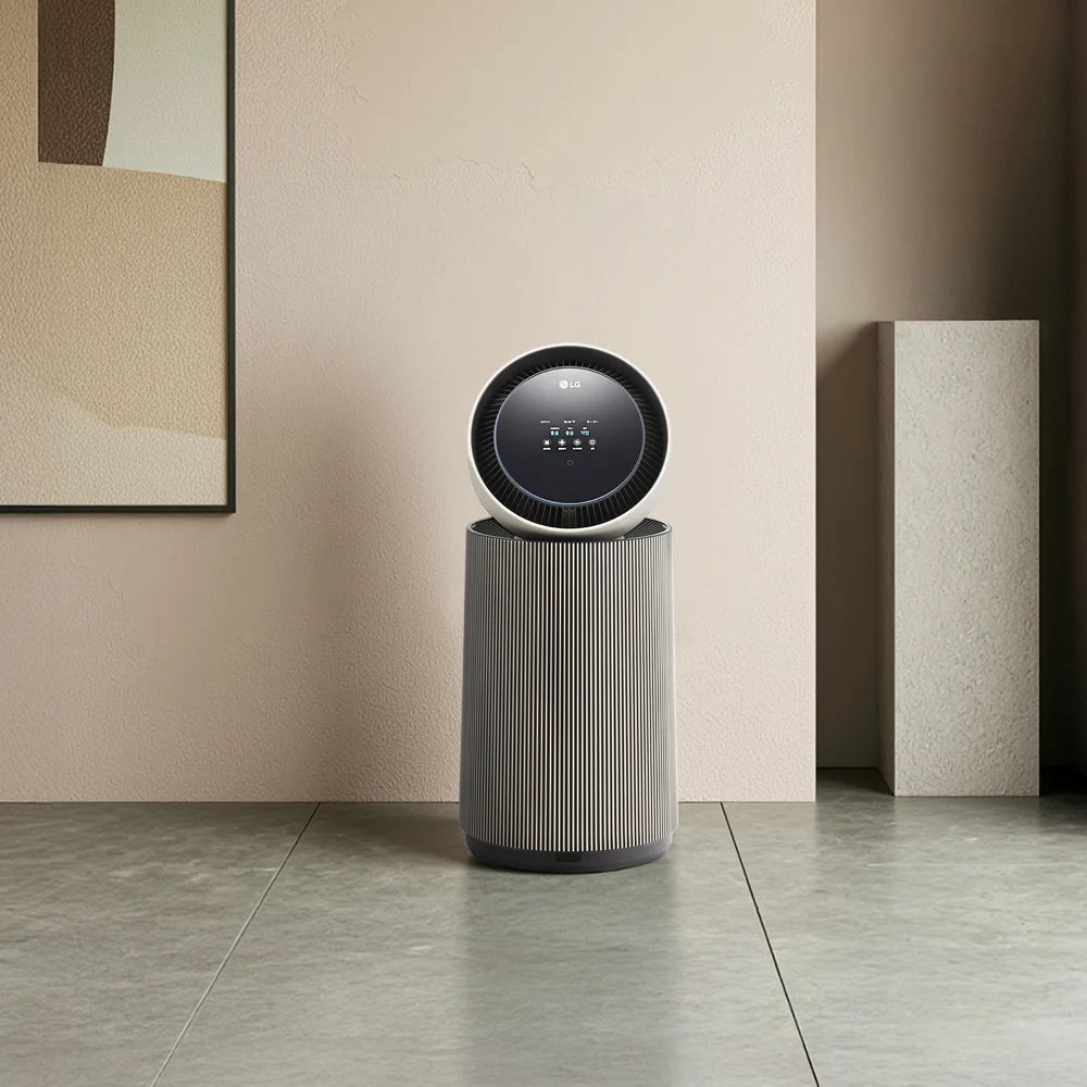 LG전자 as206nsham LG 퓨리케어 AI 오브제컬렉션 360˚ 공기청정기 M5 + 무빙휠 세트 제품 이미지