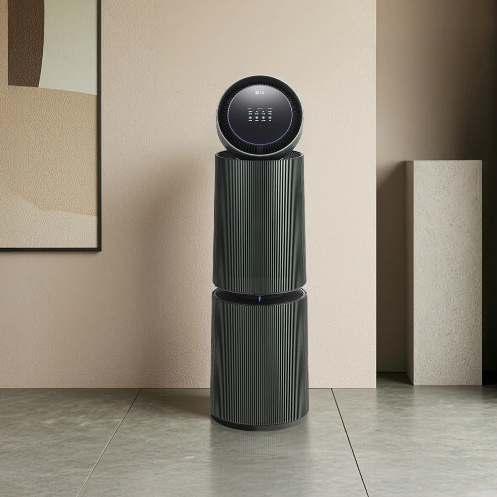 LG 퓨리케어 AI 오브제컬렉션 360˚ 공기청정기 M7 + 무빙휠 세트