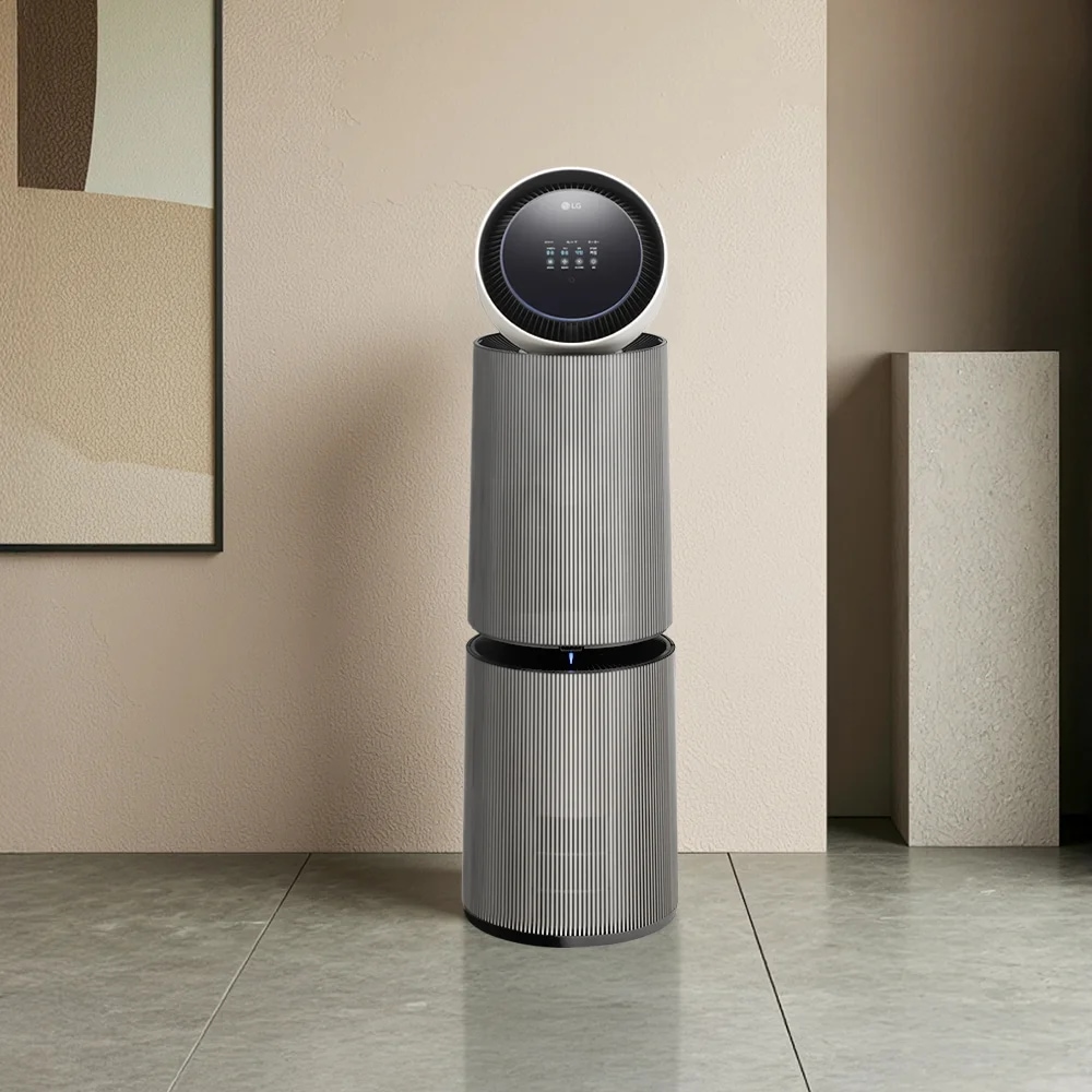 LG 퓨리케어 AI 오브제컬렉션 360˚ 공기청정기 M7 + 무빙휠 세트