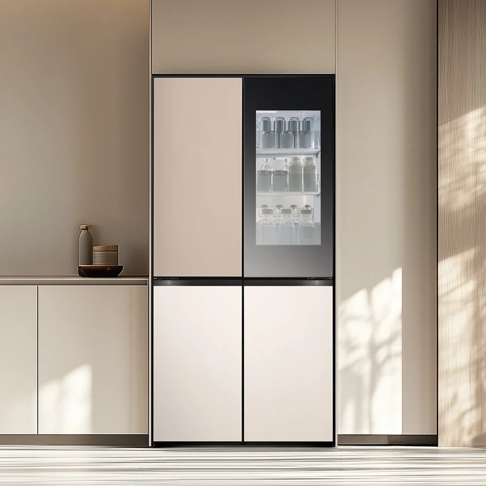 LG 디오스 오브제컬렉션 냉장고 Fit & Max (노크온)